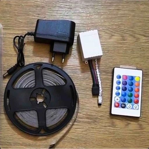 ریسه RGB ال ای دی گیمینگ طول 5 متر پک کامل (اصلی) قیمت عمده