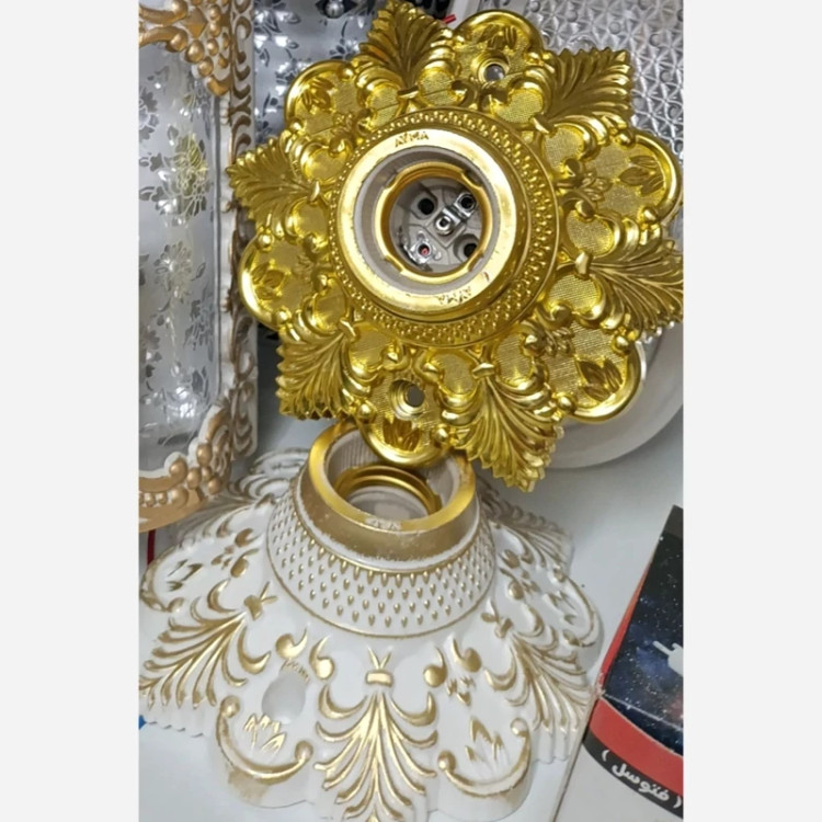 رزت پاتروم چتری سرپیچ چراغ دیواری و سقفی مدل DECORATIVE