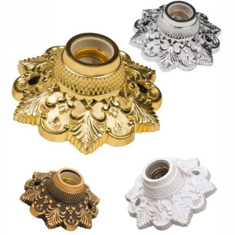 رزت پاتروم چتری سرپیچ چراغ دیواری و سقفی مدل DECORATIVE