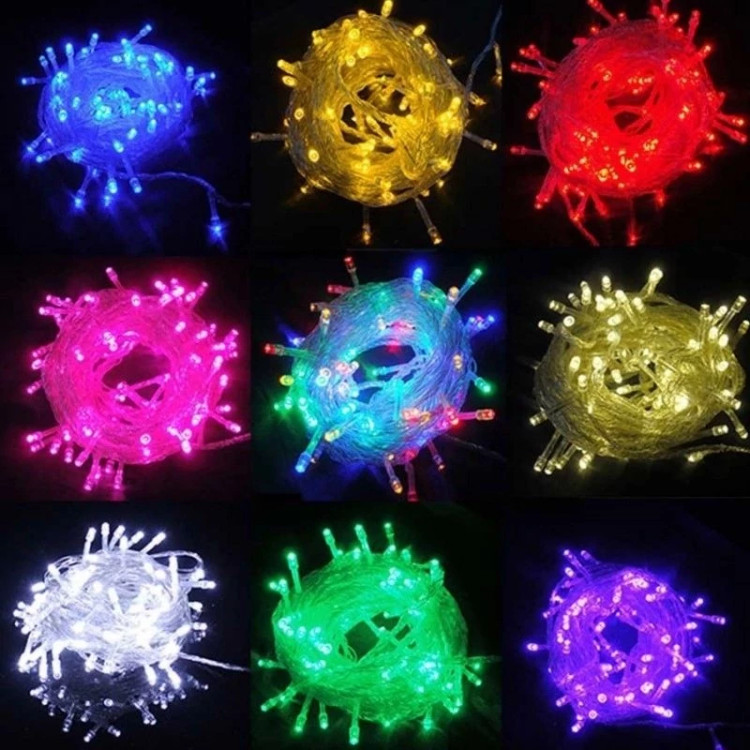 ریسه 100LED انواع رنگ ها 10متری