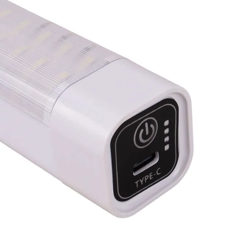 چراغ اضطراری شارژی۴۰سانت DP مدل DP-7174مهتابی ۳۸LED وات بهترین کیفیت