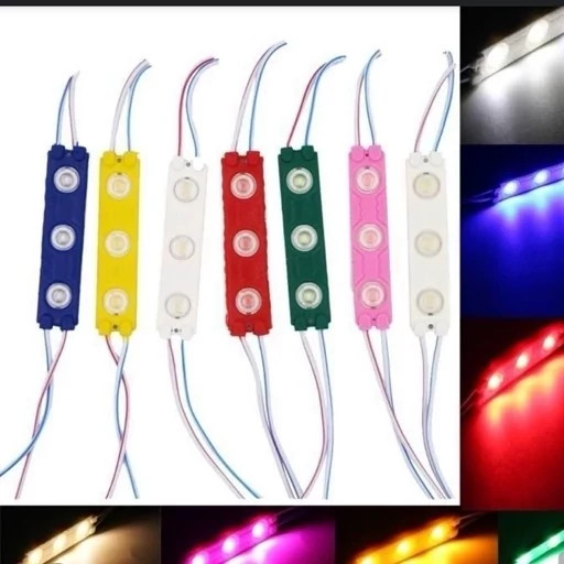 ریسه LED بلوکی لنز دار 12ولت در 6رنگ قیمت عمده