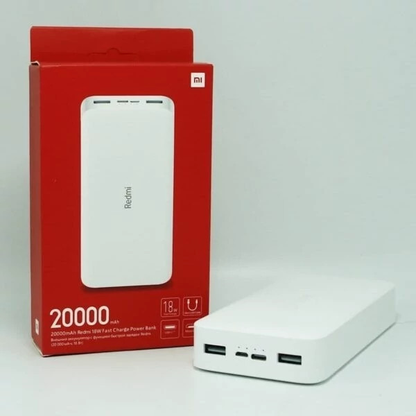 پاوربانک شیائومی مدل PB200LZM اصل پک گلوبال گارانتی شرکتی